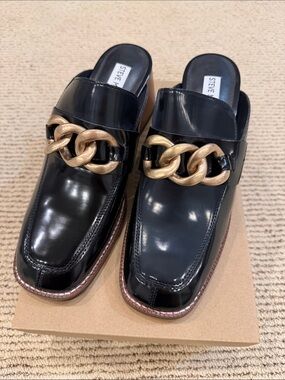 Steve Madden Black mules